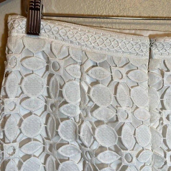 Topshop White Crochet Skirt - Picture 8 of 16